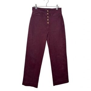 Lou & Grey Plum Wide Leg Pants